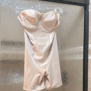 Strapless Cream Body Shaper
